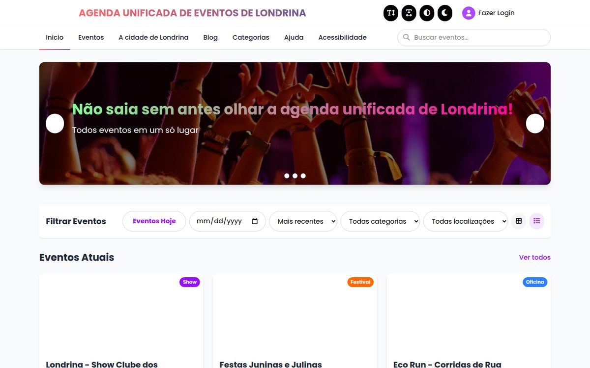 Agenda de Londrina · Agenda
