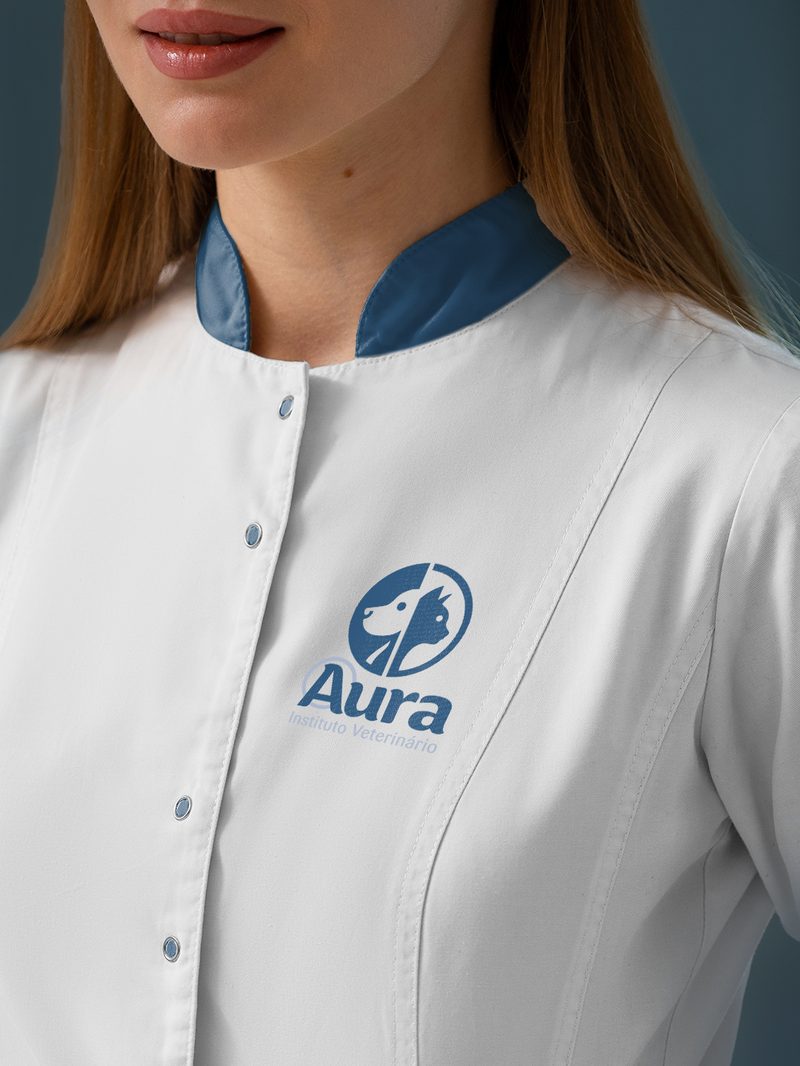 Aura Veterinária · Uniforme