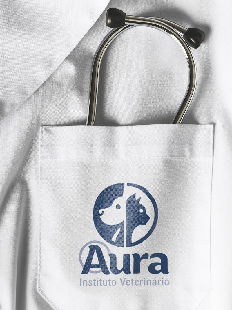 Aura Veterinária · Jaleco